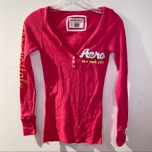 Aeropostale Long Sleeve Button Up